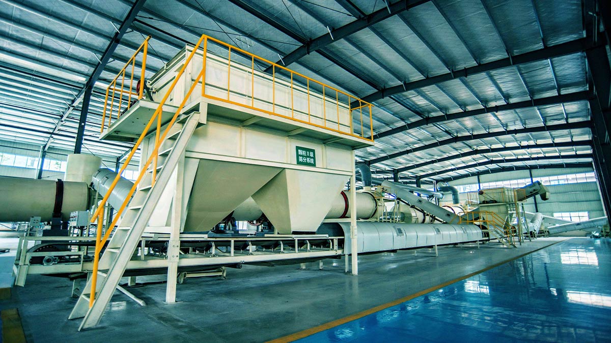 顆粒Ⅱ級(jí)篩分系統(tǒng)